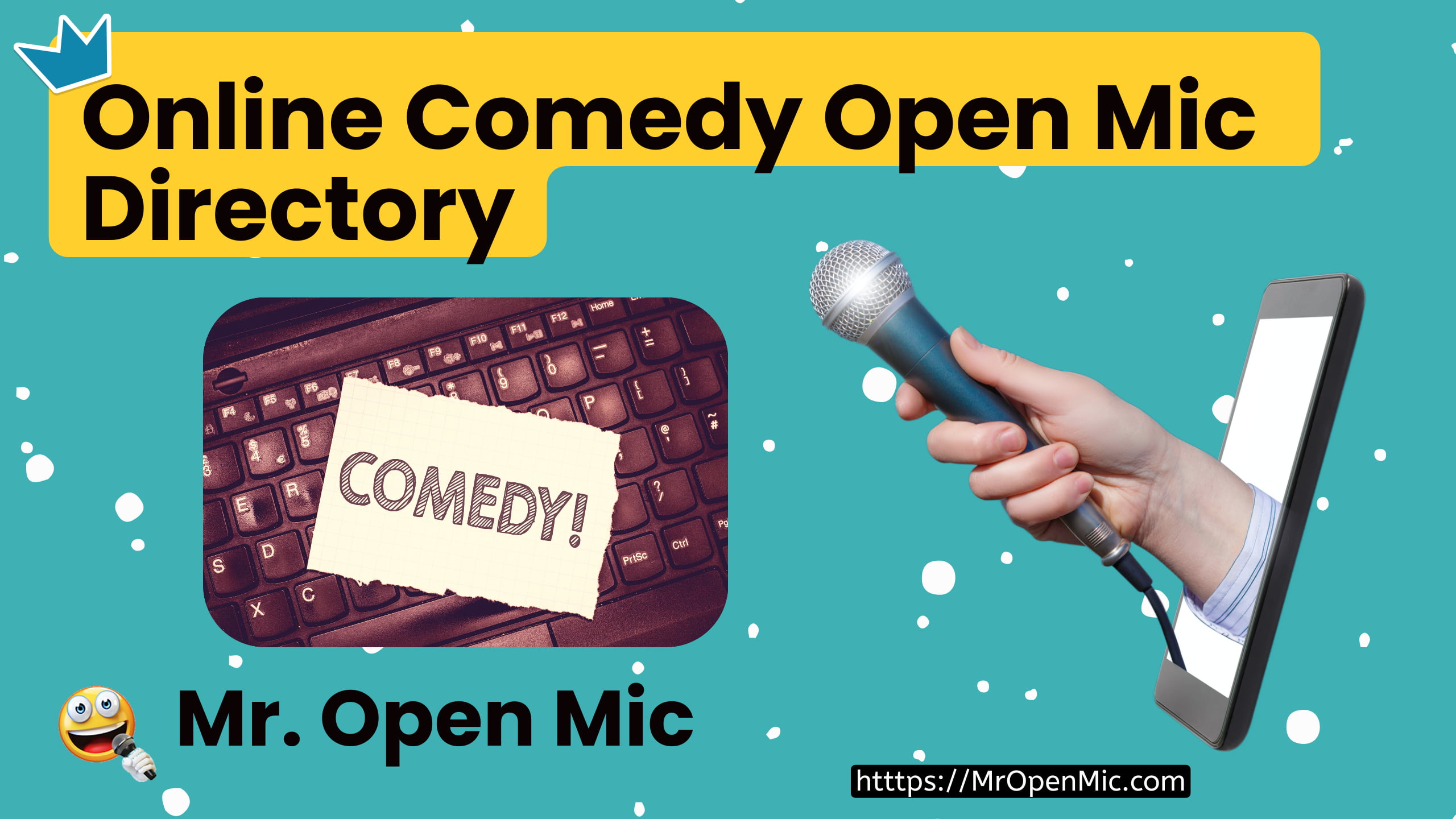 Mr. Open Mic  The Online Comedy Open Mic Directory